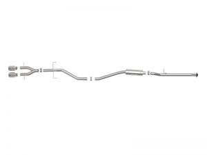 aFe Exhaust Cat Back 49-36620-P
