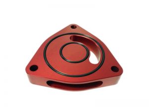 Torque Solution BOV Sound Plate - Red TS-GEN-002R-6