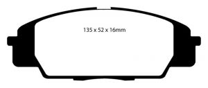 EBC Redstuff Brake Pad Sets DP31254C